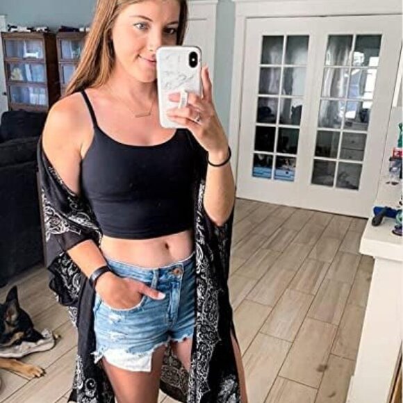 Kimonos for Women Swimsuit Coverups Beach Cover Up Swimwear Cardigan Summer - Picture 3 of 7